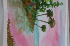 Water Color Land Scape